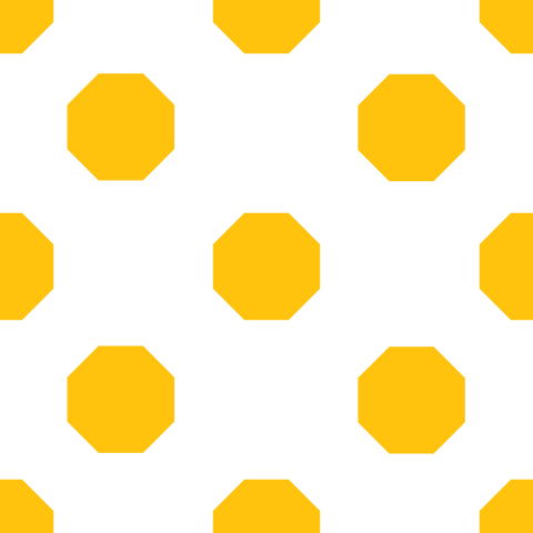 Yellow Octagons Pattern Transparent Background Design - Download Free Stock Videos Pikwizard.com