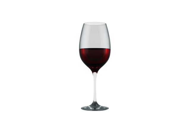 Glass of Red Wine Transparent Background Isolated Vector Illustration - Download Free Stock Videos Pikwizard.com