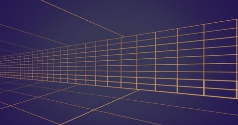 Dynamic Yellow Grid Pattern on Purple Background - Download Free Stock Images Pikwizard.com