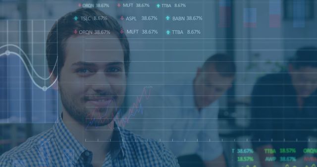 Businessman Analyzing Financial Market Data in Office Environment - Download Free Stock Images Pikwizard.com