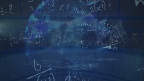 Global Data Connection with Mathematical Analysis Visualization