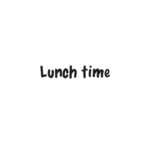 lunch time text overlay transparent design - Download Free Stock Videos Pikwizard.com