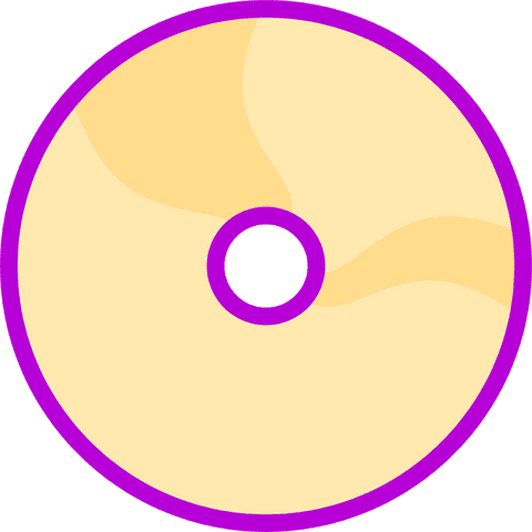 flat disc design with magenta trim on transparent background - Download Free Stock Videos Pikwizard.com