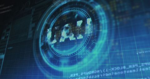 Ukraine Hryvnia Symbol in Digital Safe Lock Analysis - Download Free Stock Images Pikwizard.com