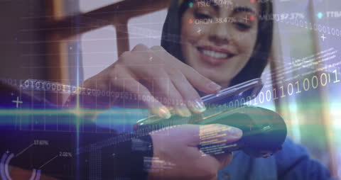 Conceptual Digital Payment with Financial Data Overlay