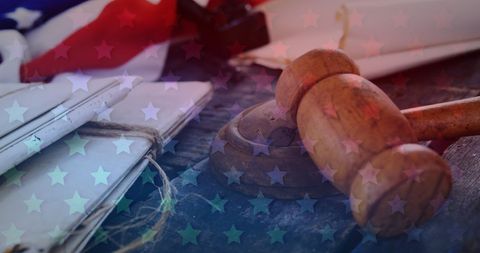 American Flag and Judge's Gavel Symbolizing Law and Justice - Download Free Stock Images Pikwizard.com