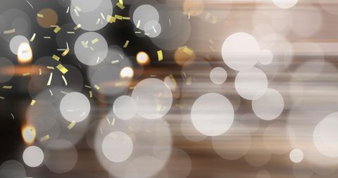 Abstract Light Spots and Embracing Celebration with Confetti - Download Free Stock Images Pikwizard.com