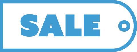 Blue Sale Tag on Transparent Background - Download Free Stock Videos Pikwizard.com