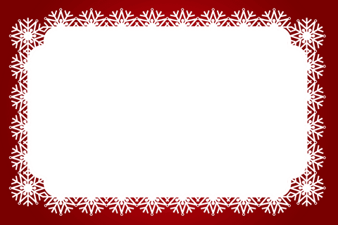red winter snowflake frame with transparent background - Download Free Stock Videos Pikwizard.com