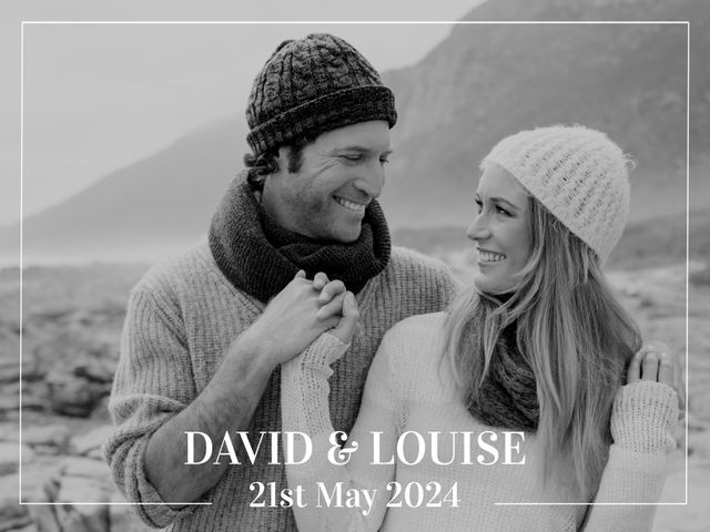 Composition of david and louise text over caucasian couple in mountains - Download Free Stock Videos Pikwizard.com