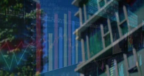 Modern urban analytics with holographic data displays