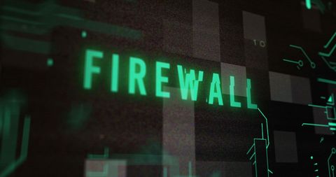 Digital Firewall Concept on Circuit Board Background - Download Free Stock Images Pikwizard.com