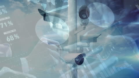 Digital Medical Technology and Data Analysis Concept