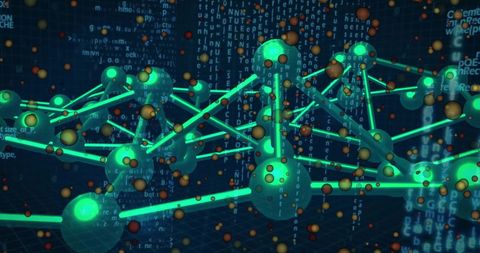 Scientific Data Visualization with DNA Computing Concept - Download Free Stock Images Pikwizard.com