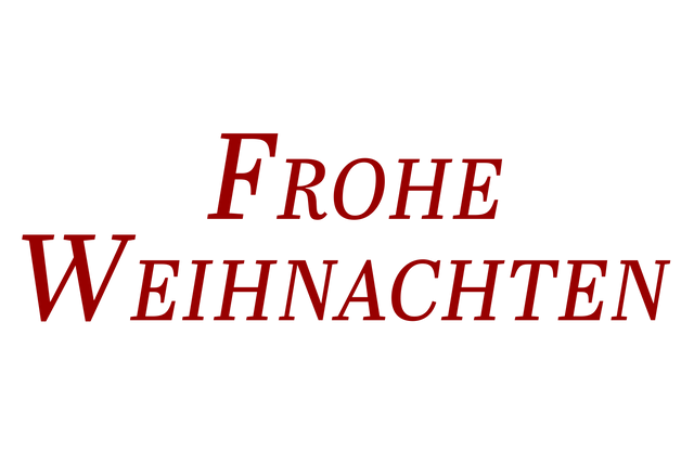 Transparent Frohe Weihnachten Red Text for Christmas Celebration - Download Free Stock Videos Pikwizard.com