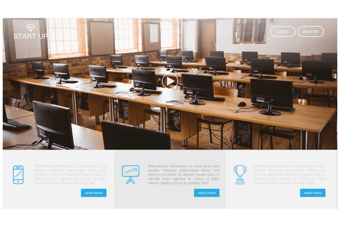 digital interface with video and computer room on transparent background - Download Free Stock Videos Pikwizard.com