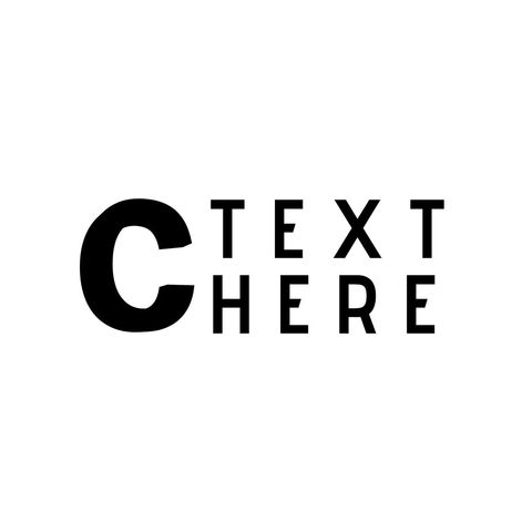 minimalist c monogram with customizable text display - Download Free Stock Templates Pikwizard.com