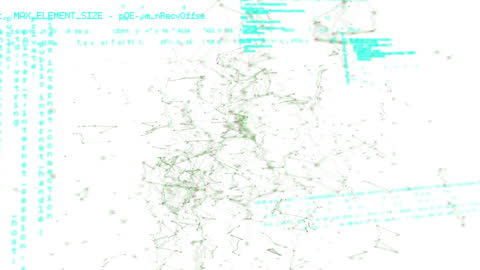 Abstract Data Processing and Network Connections Visualization