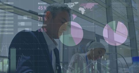 global data analytics with diverse business team - Download Free Stock Images Pikwizard.com