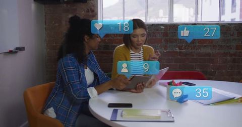 Creative Collaboration Analyzing Digital Presence in Office