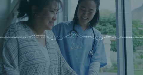 Doctor Reassuring Patient with Compassionate Care Interaction