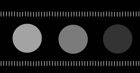 Dynamic Motion Graphic with Moving Circles and Lines