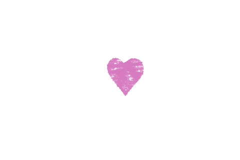 I Love Mommy Text with Pink Heart on Transparent Background - Download Free Stock Videos Pikwizard.com