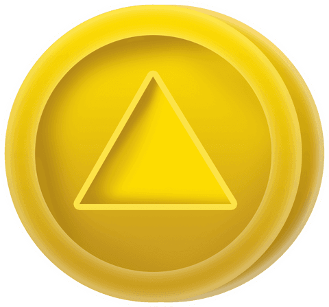 Transparent Yellow Abstract Triangle and Circle for Designs - Download Free Stock Videos Pikwizard.com