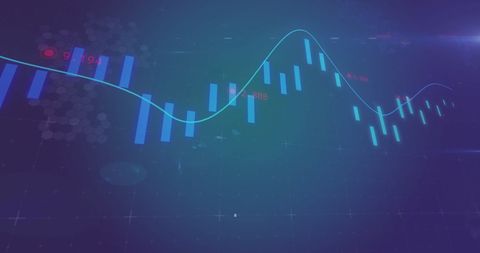Digital Finance Interface Display with Data Visualization - Download Free Stock Images Pikwizard.com