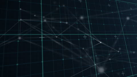 Dynamic Mesh of Global Connectivity Highlighting Network Connections