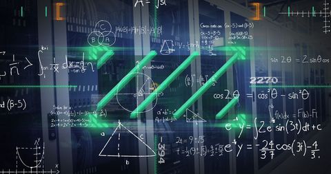 Advanced Data Processing and Analysis in Technology Hub Conceptual - Download Free Stock Images Pikwizard.com
