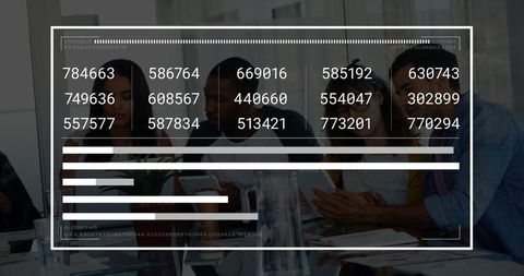 Professional Team Analyzing Data Analytics in Modern Office Workspace
