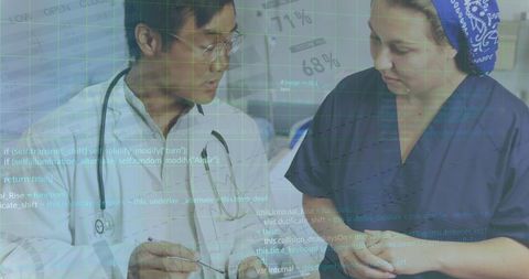 Innovative healthcare integrating technology and medical staff