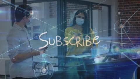 Digital Connectivity and Subscription Concept in Office Environment