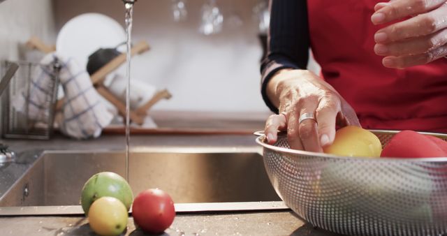 Preparing Fresh Vegetables at Home - Download Free Stock Images Pikwizard.com