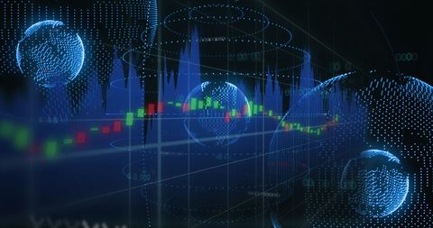 Global Data Network with Digital Interface Concept - Download Free Stock Images Pikwizard.com