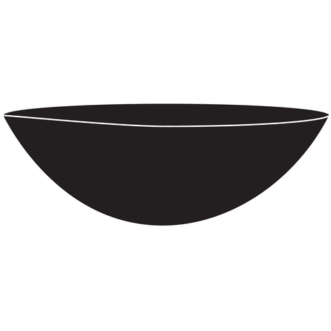 Black Bowl on Transparent Background for Cooking and Storage - Download Free Stock Videos Pikwizard.com