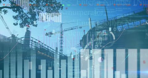 innovative business data overlaying modern cityscape - Download Free Stock Images Pikwizard.com