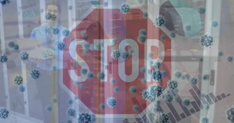 Warning of Virus Outbreak Amidst Data Management in Server Room
