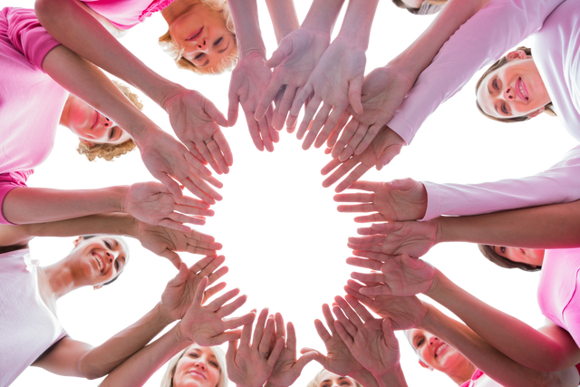 Transparent Wide Smiling Women Forming Circle Showcasing Team Unity - Download Free Stock Videos Pikwizard.com