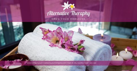 luxury spa setup with flowers and candles for relaxation - Download Free Stock Templates Pikwizard.com