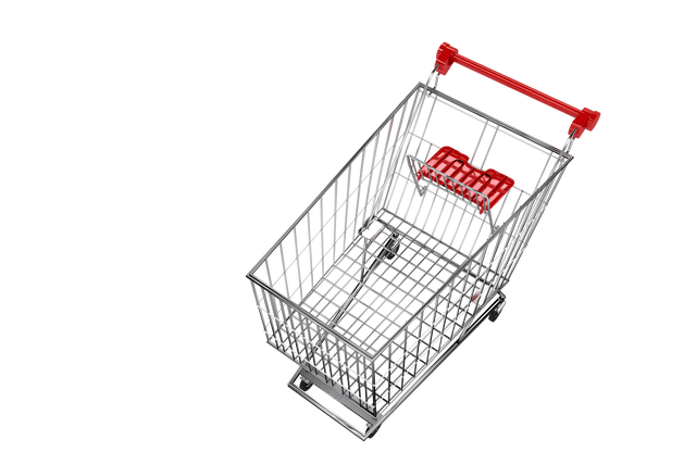 Digital Illustration of Shopping Trolley on Transparent Background - Download Free Stock Videos Pikwizard.com