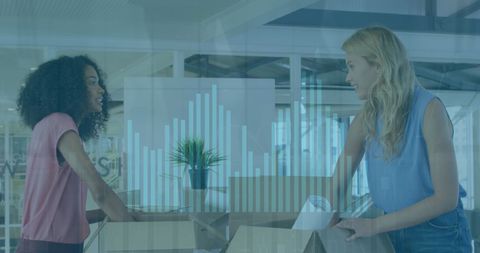 Financial Data Analysis Over Diverse Professionals in Office Setting - Download Free Stock Images Pikwizard.com