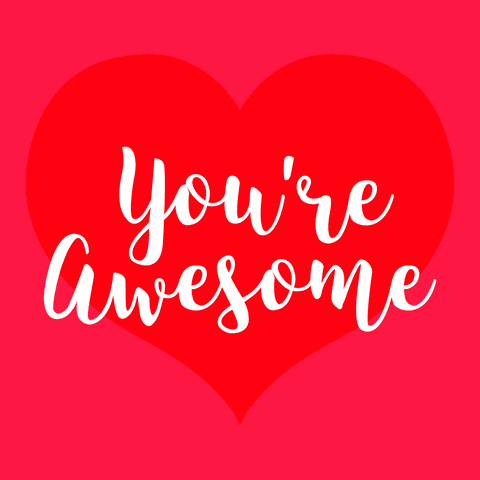 You're Awesome Text Illustration on Transparent Background - Download Free Stock Videos Pikwizard.com