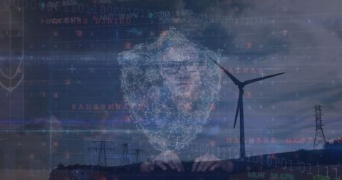 Digital Infrastructure with Cybersecurity Themes and Wind Energy