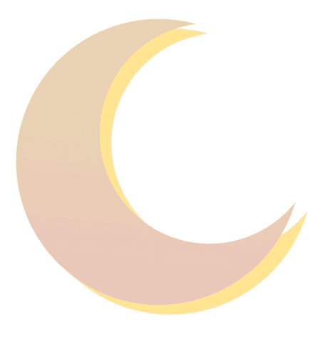 stylized crescent moon on transparent backdrop pastel colors - Download Free Stock Videos Pikwizard.com