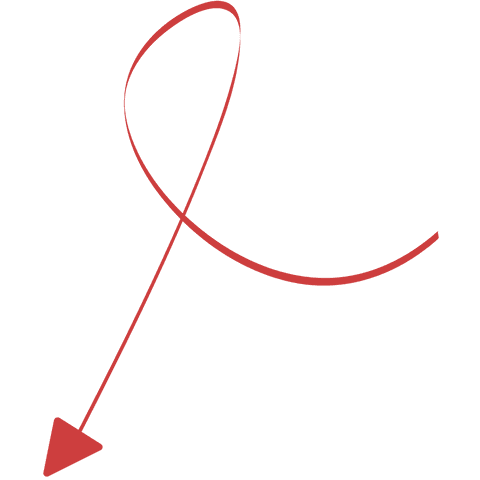 red curved arrow on transparent background for navigation - Download Free Stock Videos Pikwizard.com