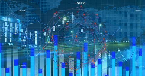 Global Financial Market Analysis With Data Visualization - Download Free Stock Images Pikwizard.com