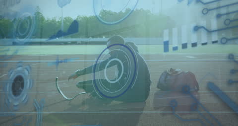 Injury and Recovery - Data Driven Fitness Technology Overlapping Athlete