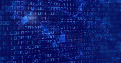 Visualizing Binary Code Overlay on Digital Globe Network - Download Free Stock Images Pikwizard.com